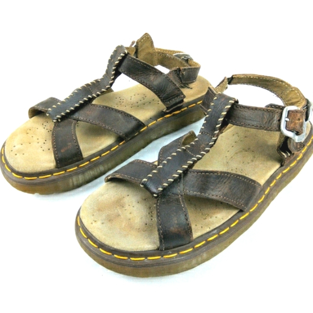 Dr Martens Chunky Cherie Leather Sandal Adjustable